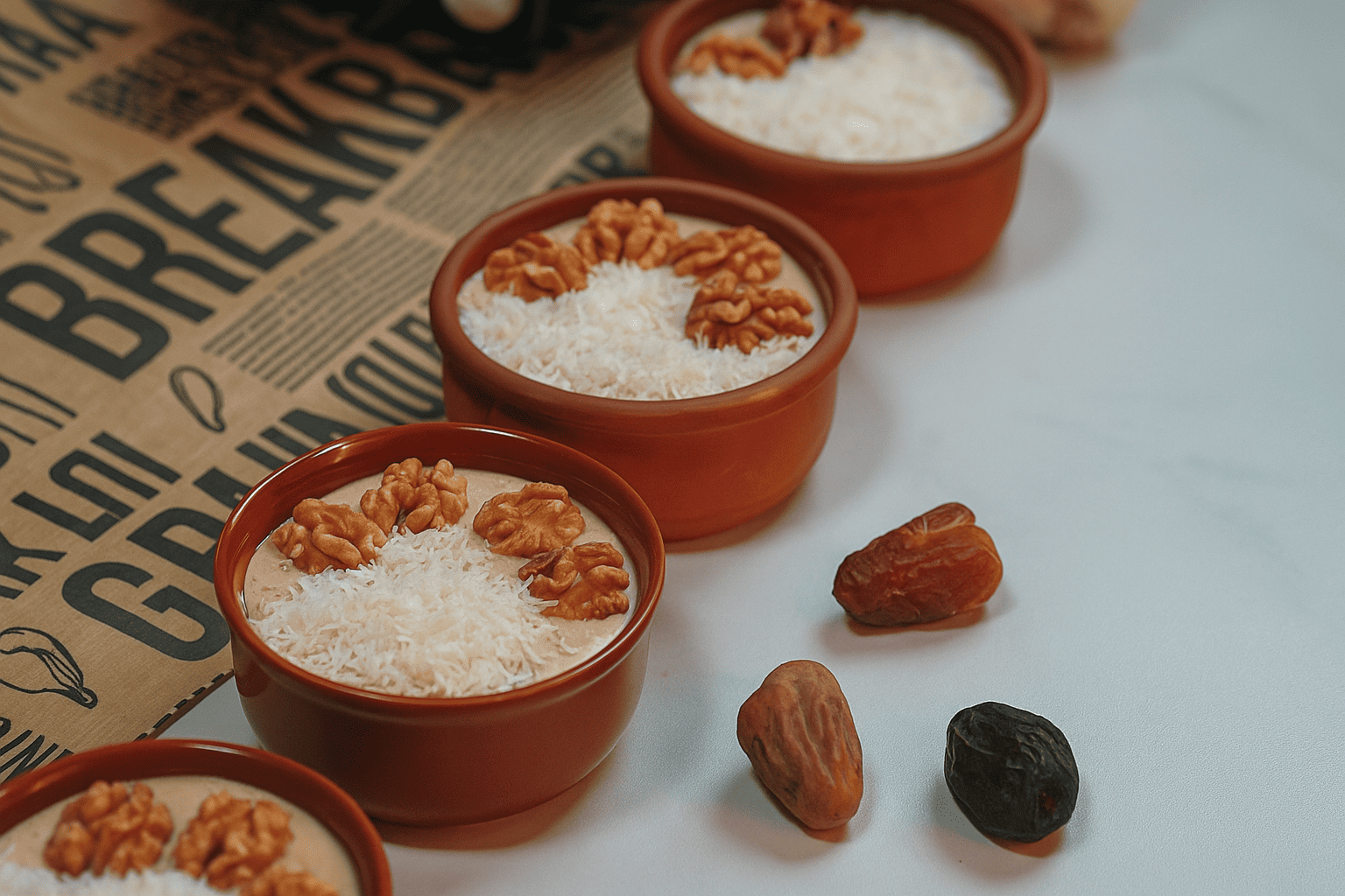 Date Pudding with Fresh Baladna Dates 